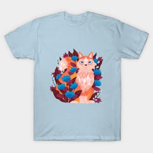 Fox in the Flowers T-Shirt